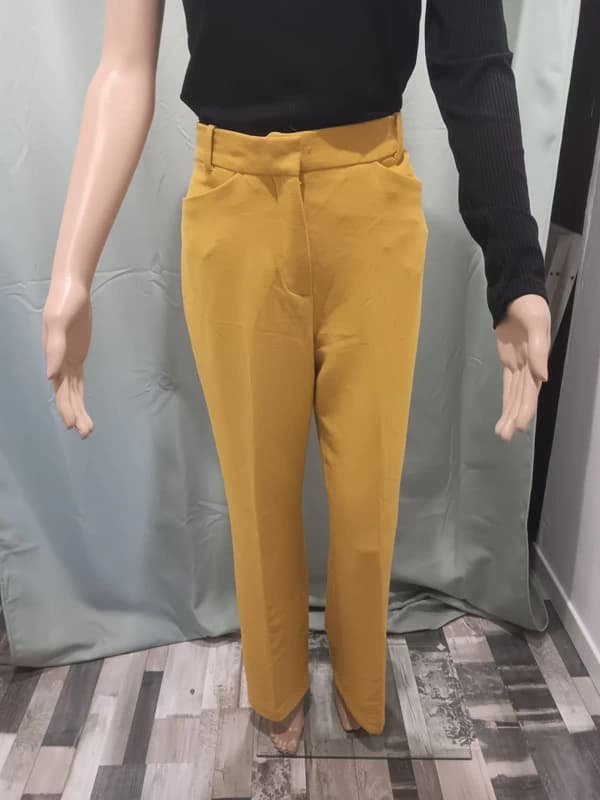 Pantalon ZARA jaune moutarde