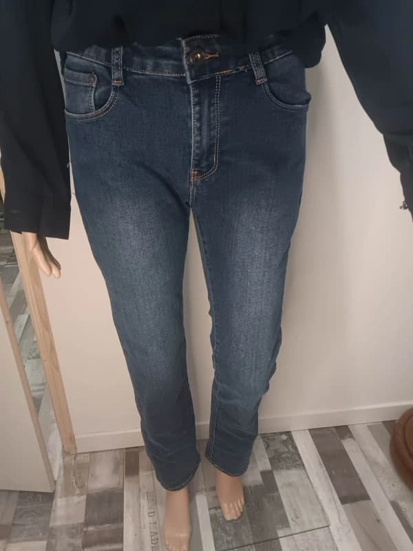 Jean bleu slim femme – Taille 46
