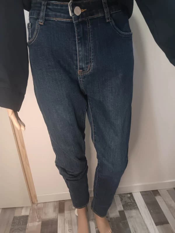 Jean bleu slim femme – Taille 48