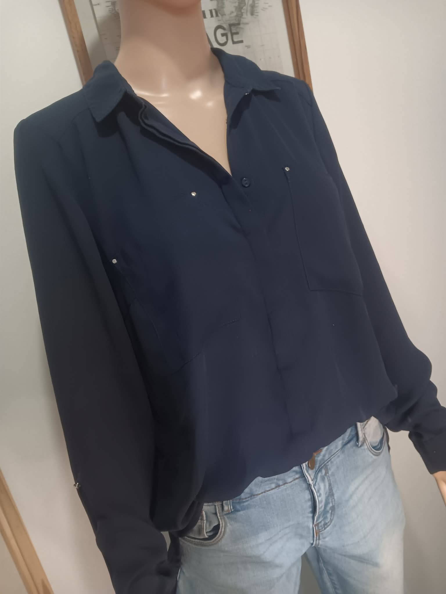 Chemisier bleu
