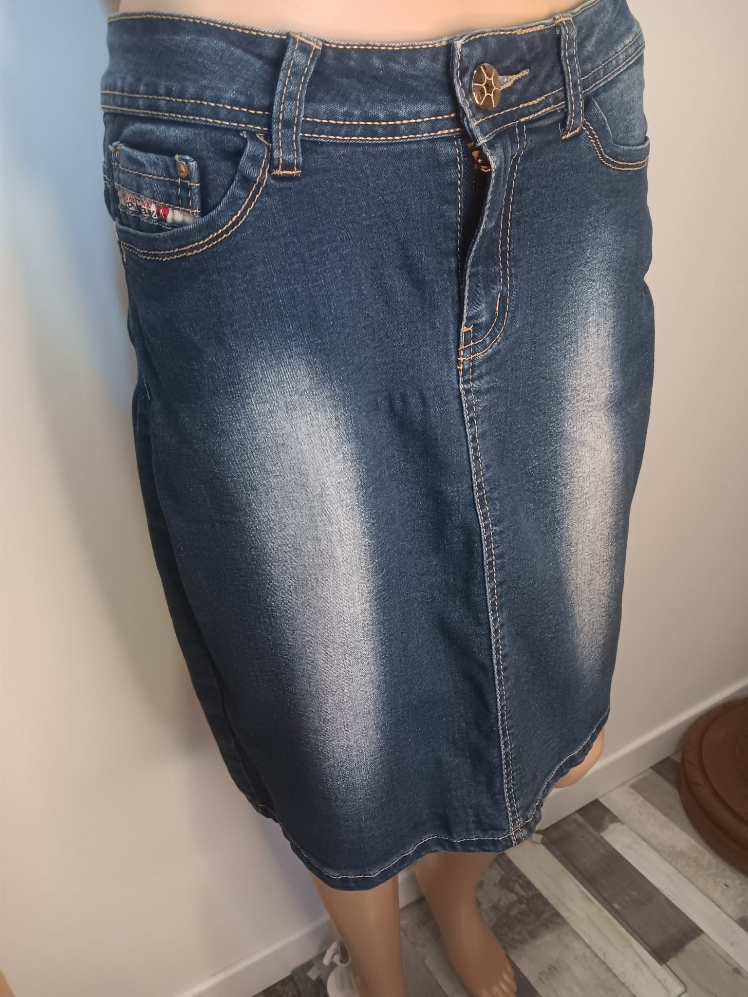 Jupe en jeans